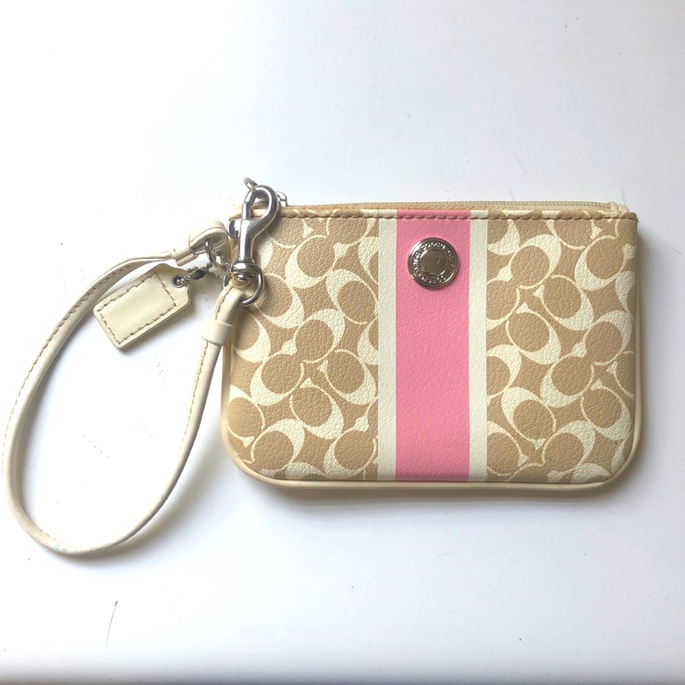 Authentic Coach Wristlet
